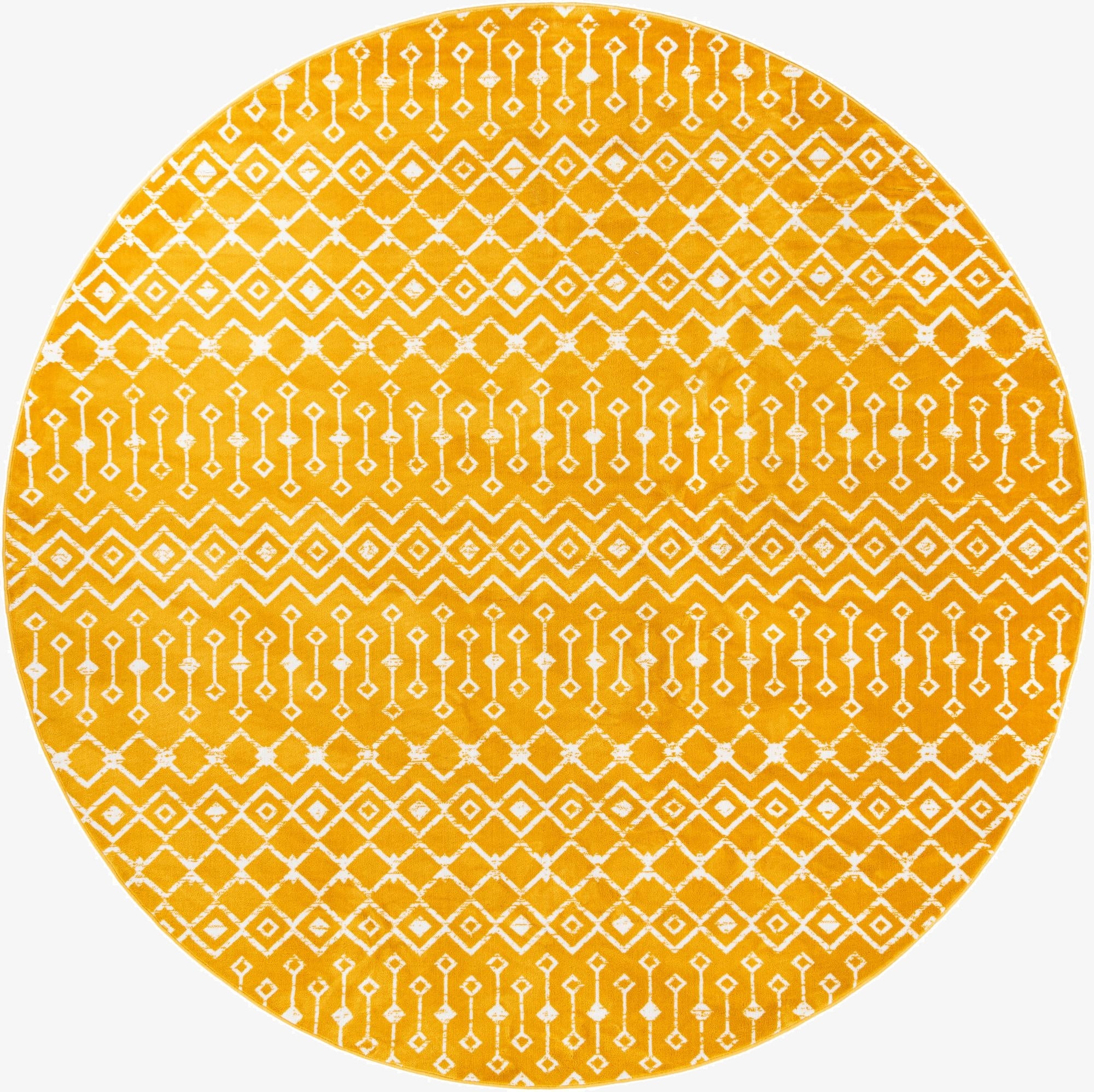 10' x 10' Kasbah Trellis Round Rug