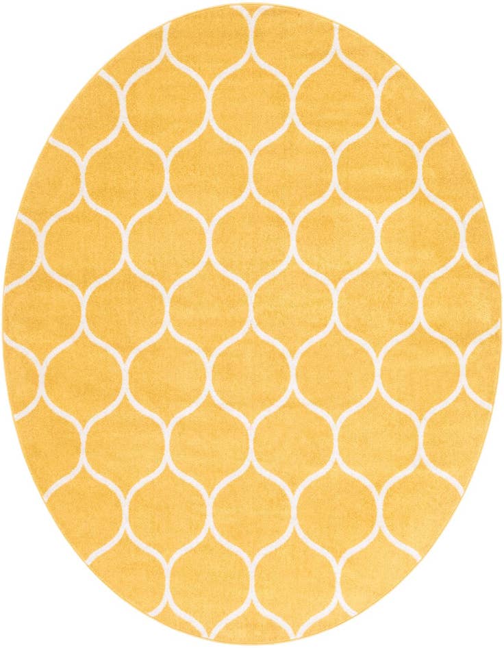 Detail image of 4' x 4' Lattice Frieze Round Rug