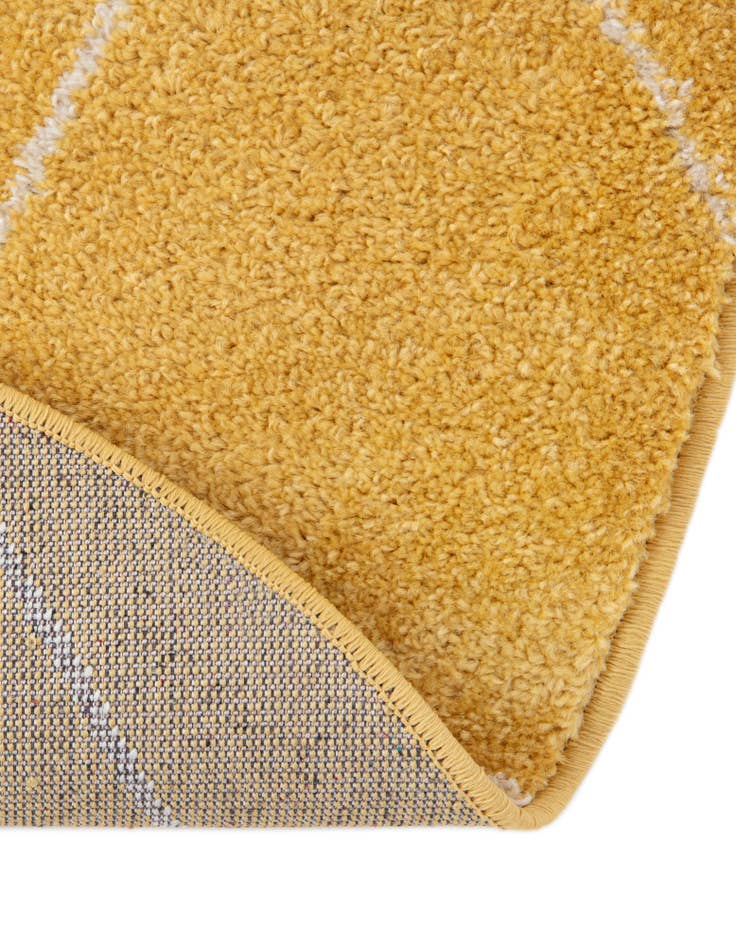 Detail image of 185cm x 185cm Trellis Frieze Round Alfombra