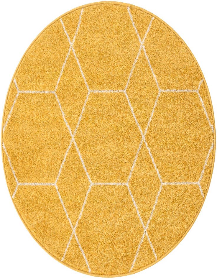 Detail image of 3' x 3' Lattice Frieze Round Rug