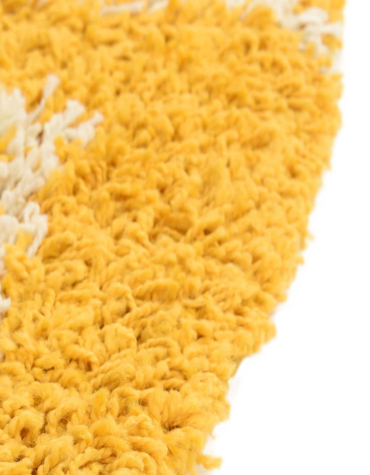 Detail image of 5' 3 x 5' 3 Lattice Shag Round Rug