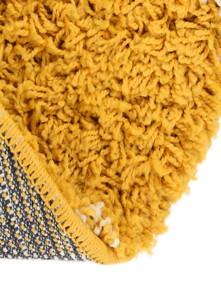 Detail image of 6' x 6' Lattice Shag Round Rug