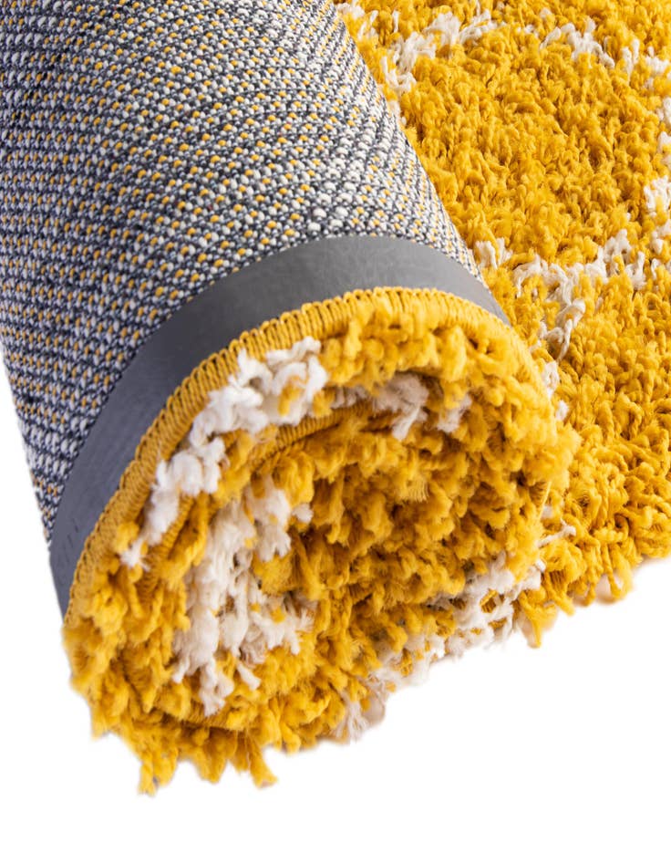 Detail image of 6' x 6' Lattice Shag Round Rug