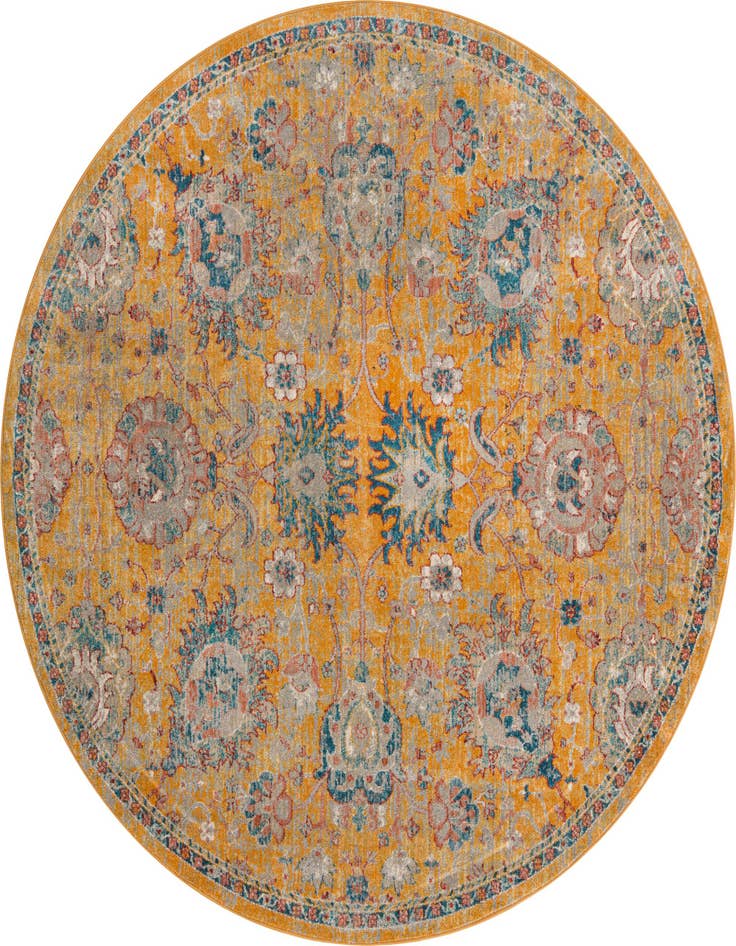 Detail image of 7' 10 x 7' 10 Lola Round Rug