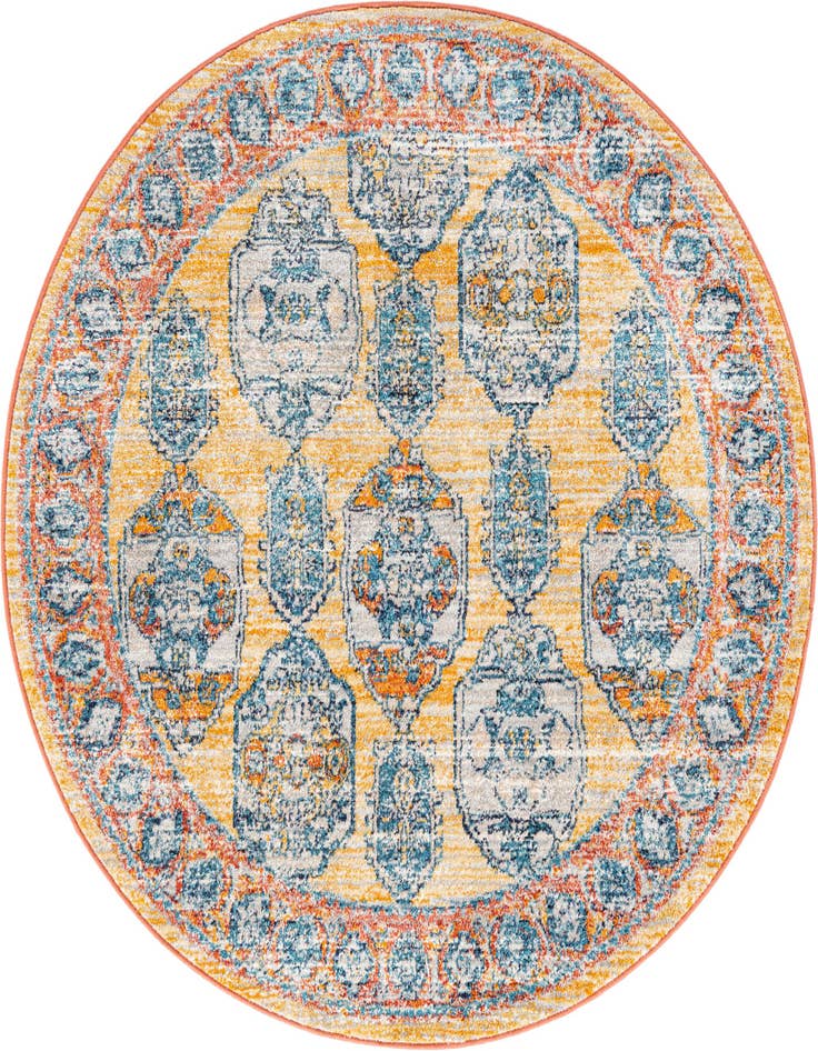 Detail image of 5' 2 x 5' 2 Lola Round Rug
