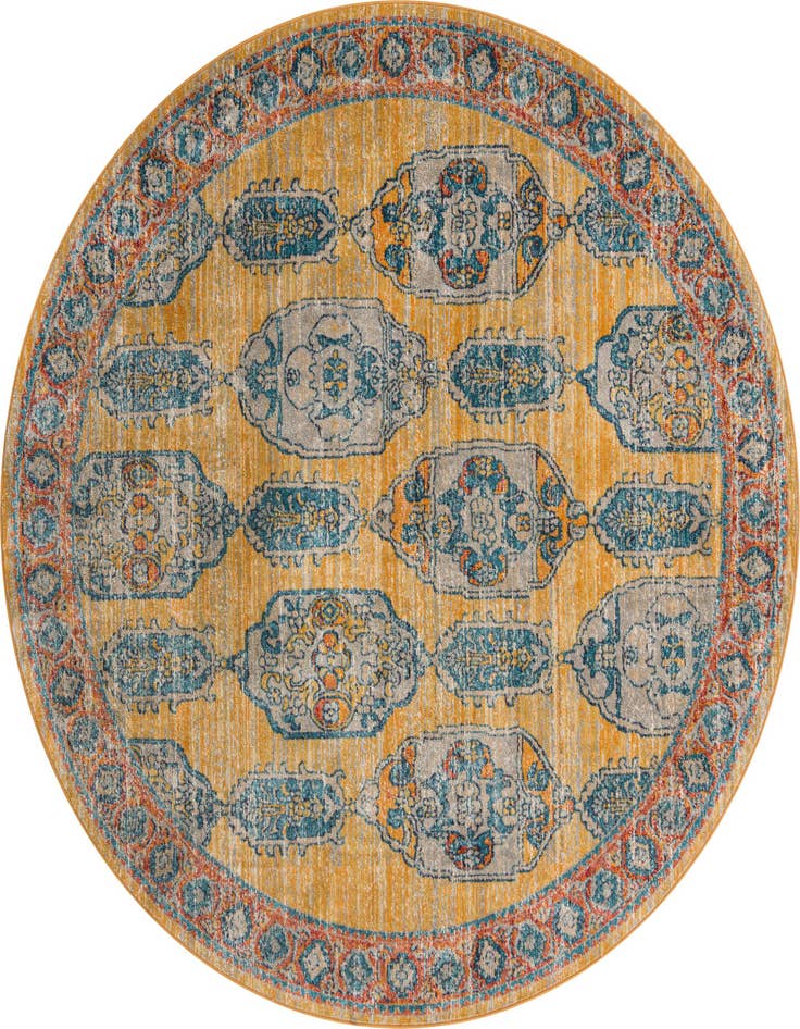Detail image of 7' 10 x 7' 10 Lola Round Rug