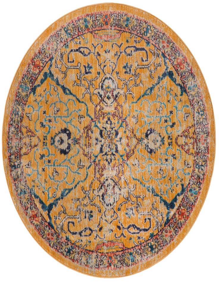 Detail image of 4' x 4' Lola Round Rug