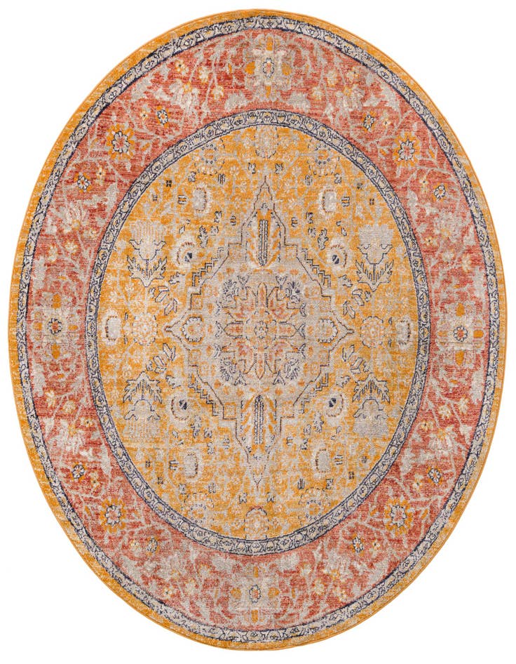 Detail image of 7' x 7' Lola Round Rug