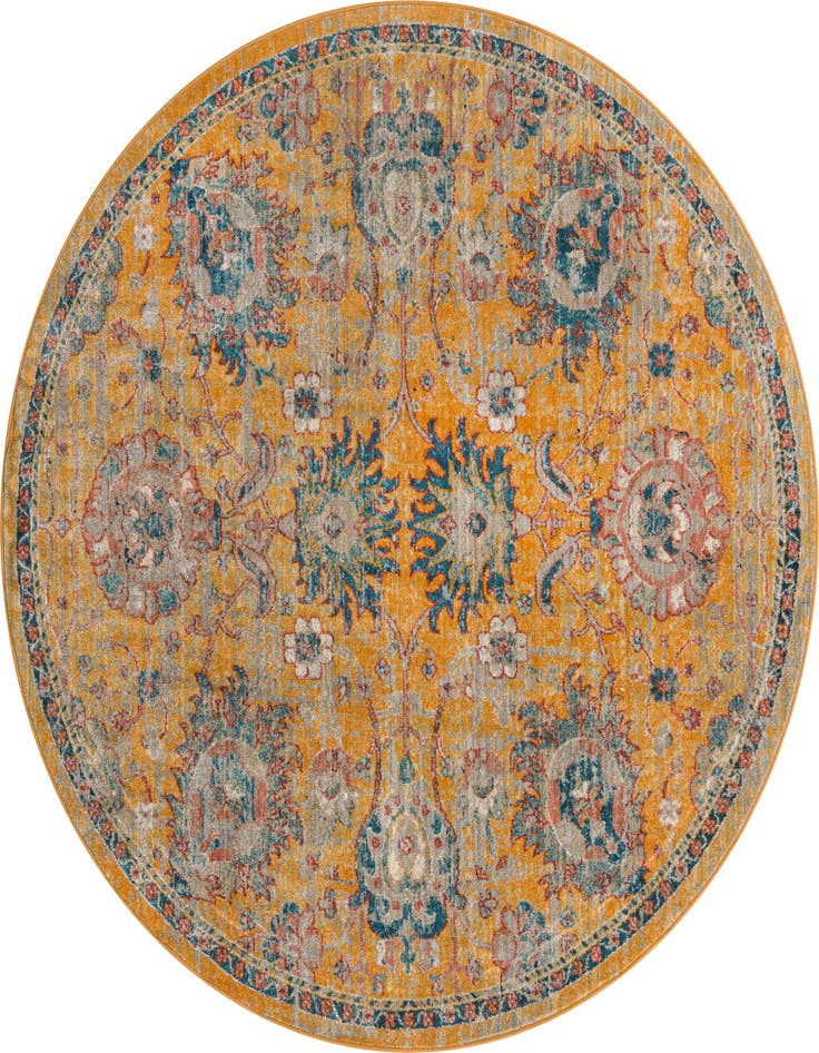Detail image of 7' x 7' Lola Round Rug
