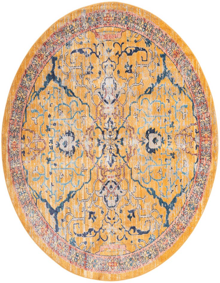 Detail image of 7' x 7' Lola Round Rug