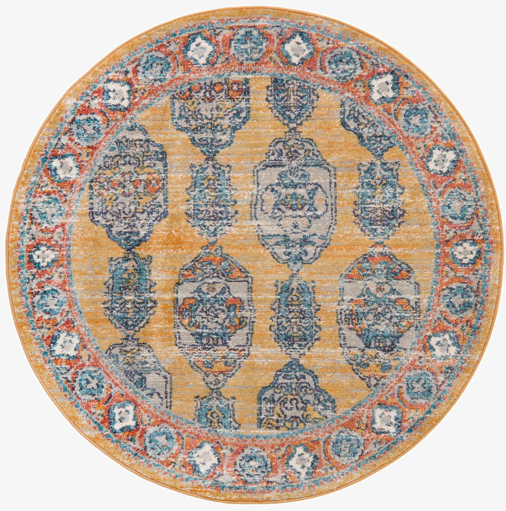 4' x 4' Lola Round Rug