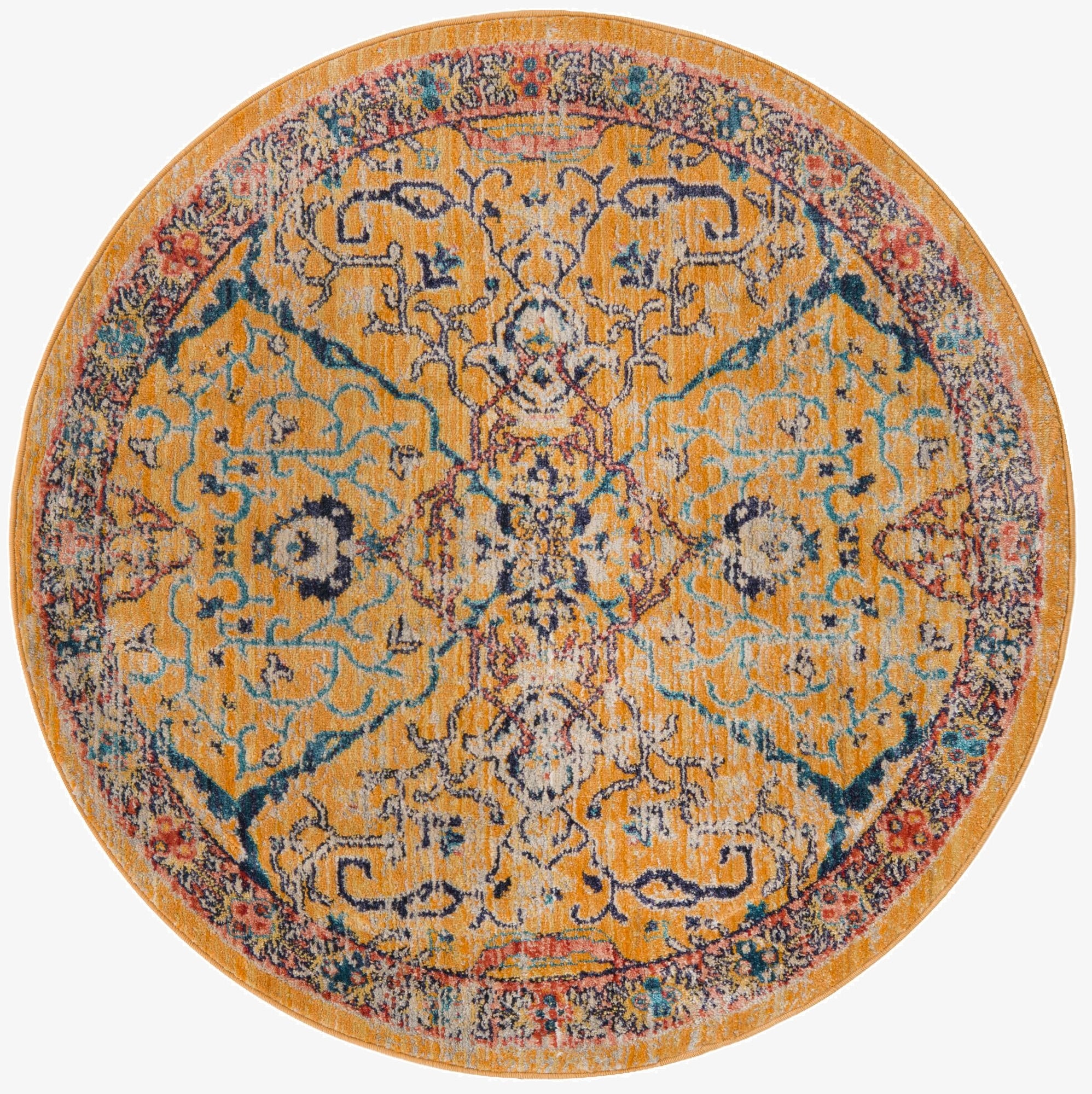 4' x 4' Lola Round Rug