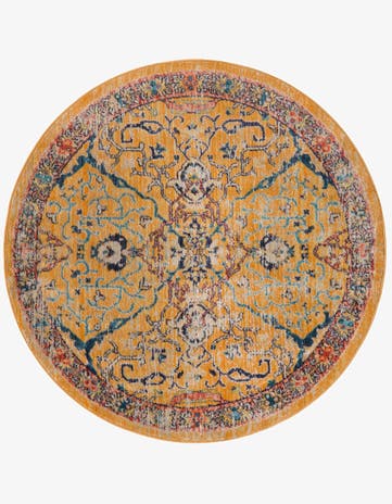 4' x 4' Lola Round Rug
