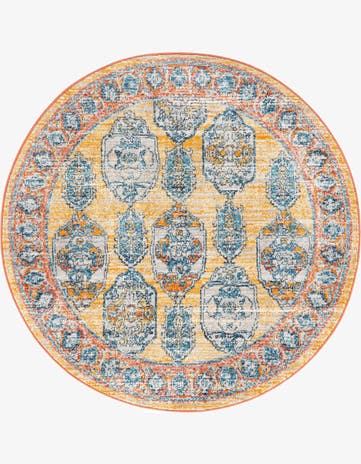 5' 2 x 5' 2 Lola Round Rug