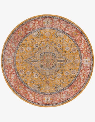 7' 10 x 7' 10 Lola Round Rug