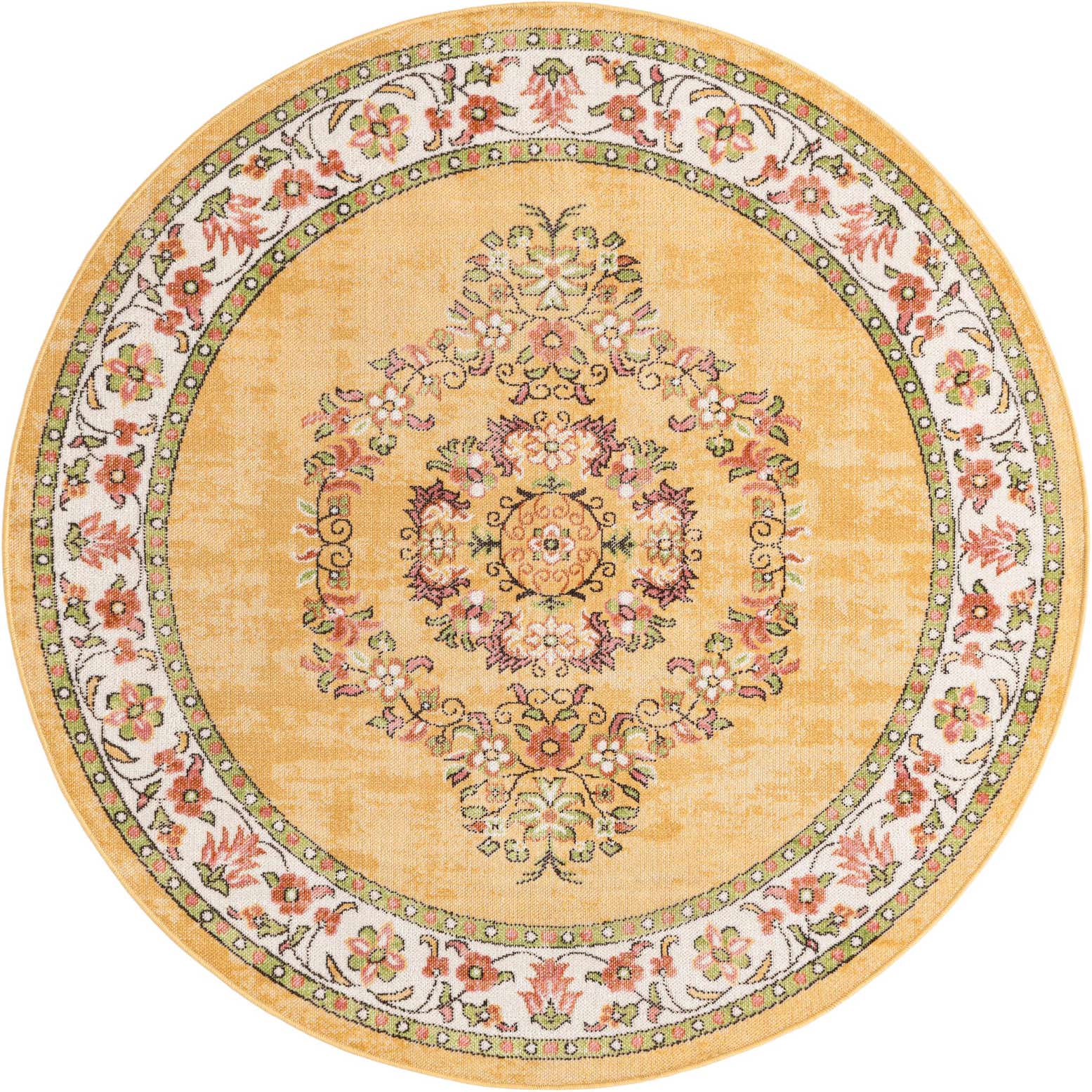 5' 3 x 5' 3 Lucerne Round Rug