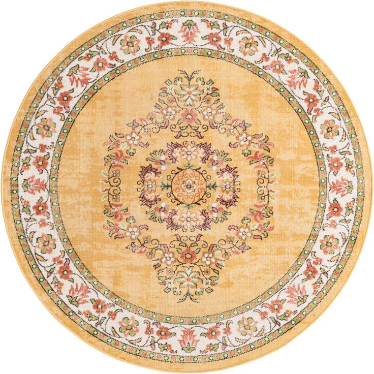 Detail image of 5' 3 x 5' 3 Lucerne Round Rug