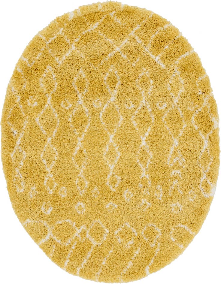 Detail image of 5' x 5' Marrakesh Shag Round Rug