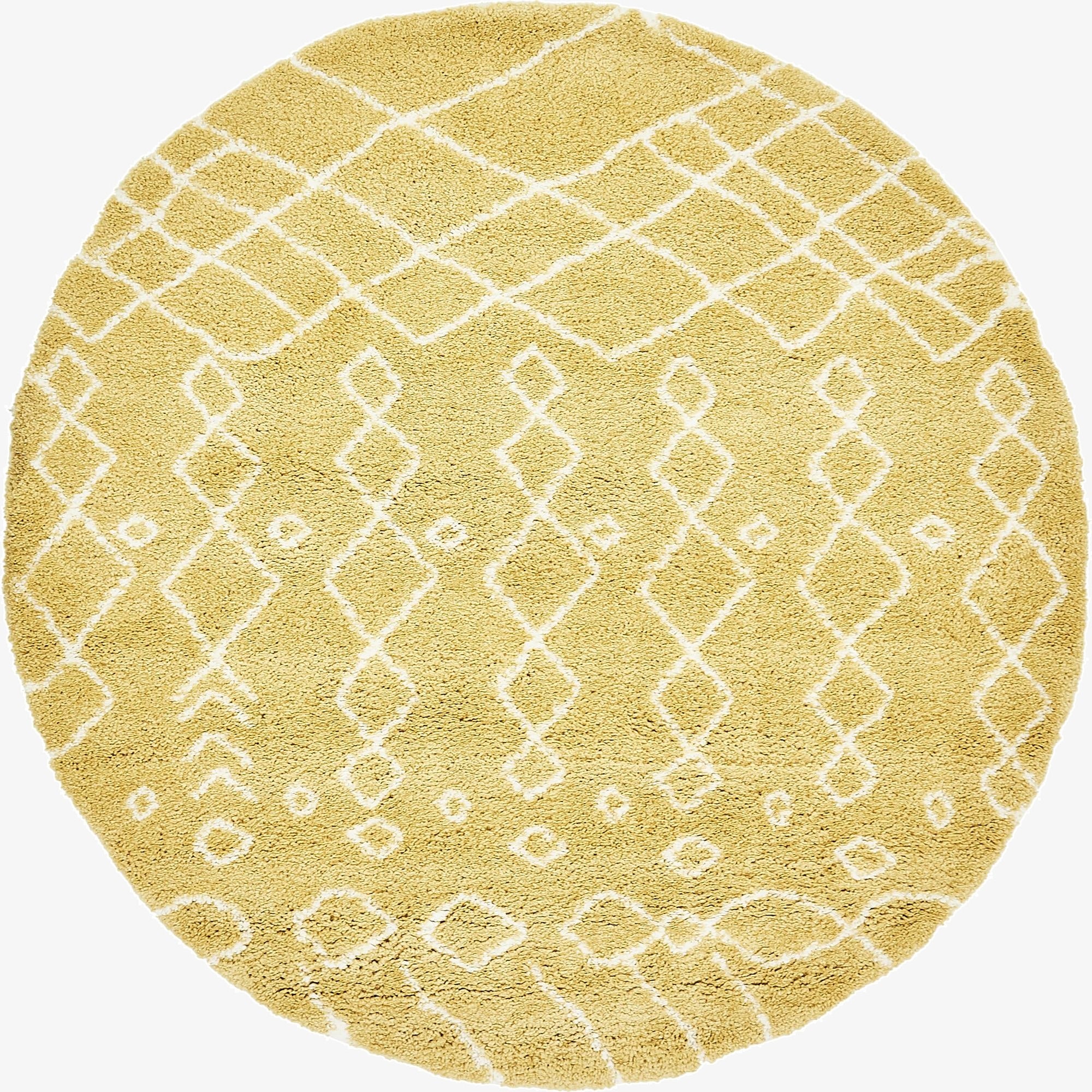 8' x 8' Marrakesh Shag Round Rug