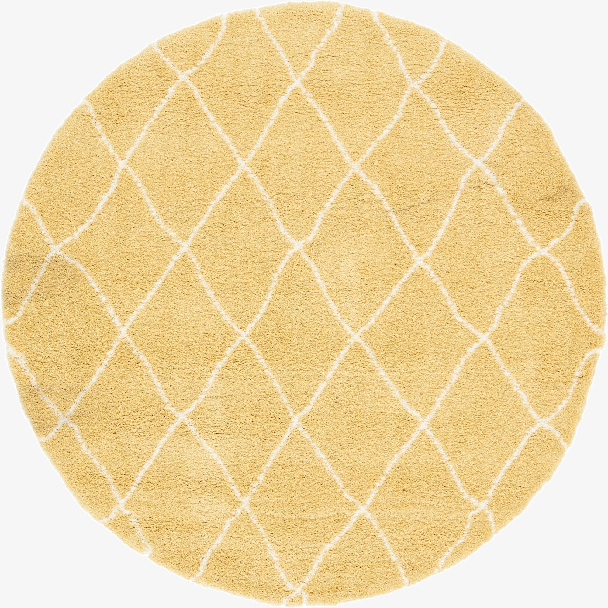 8' x 8' Marrakesh Shag Round Rug