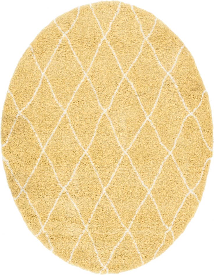 Detail image of 8' x 8' Moroccan Shag Round Rug