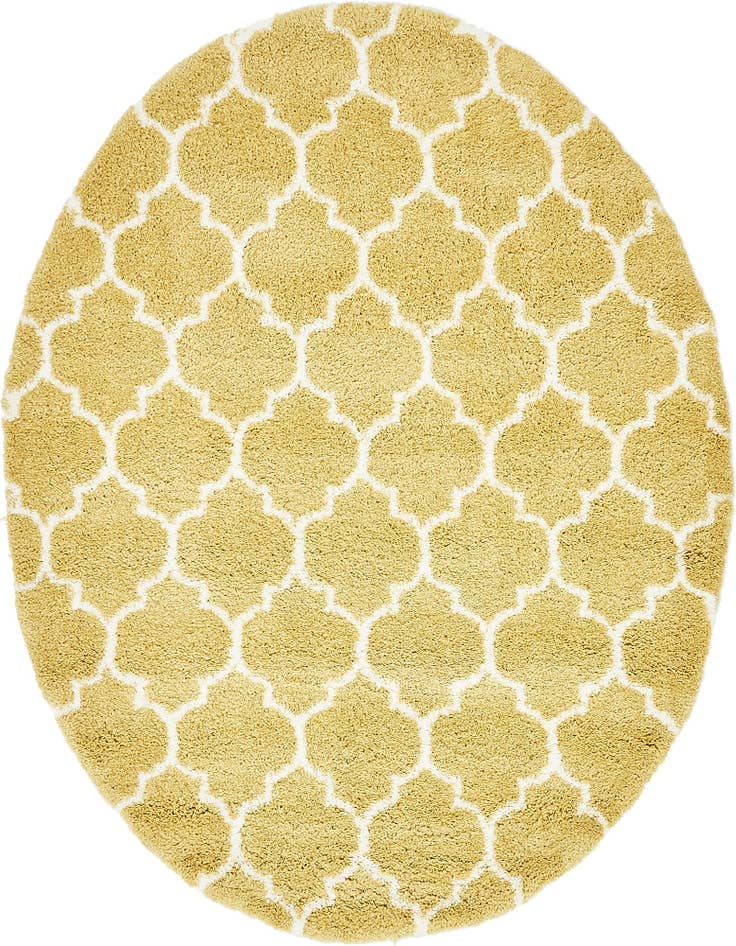 Detail image of 8' x 8' Moroccan Shag Round Rug