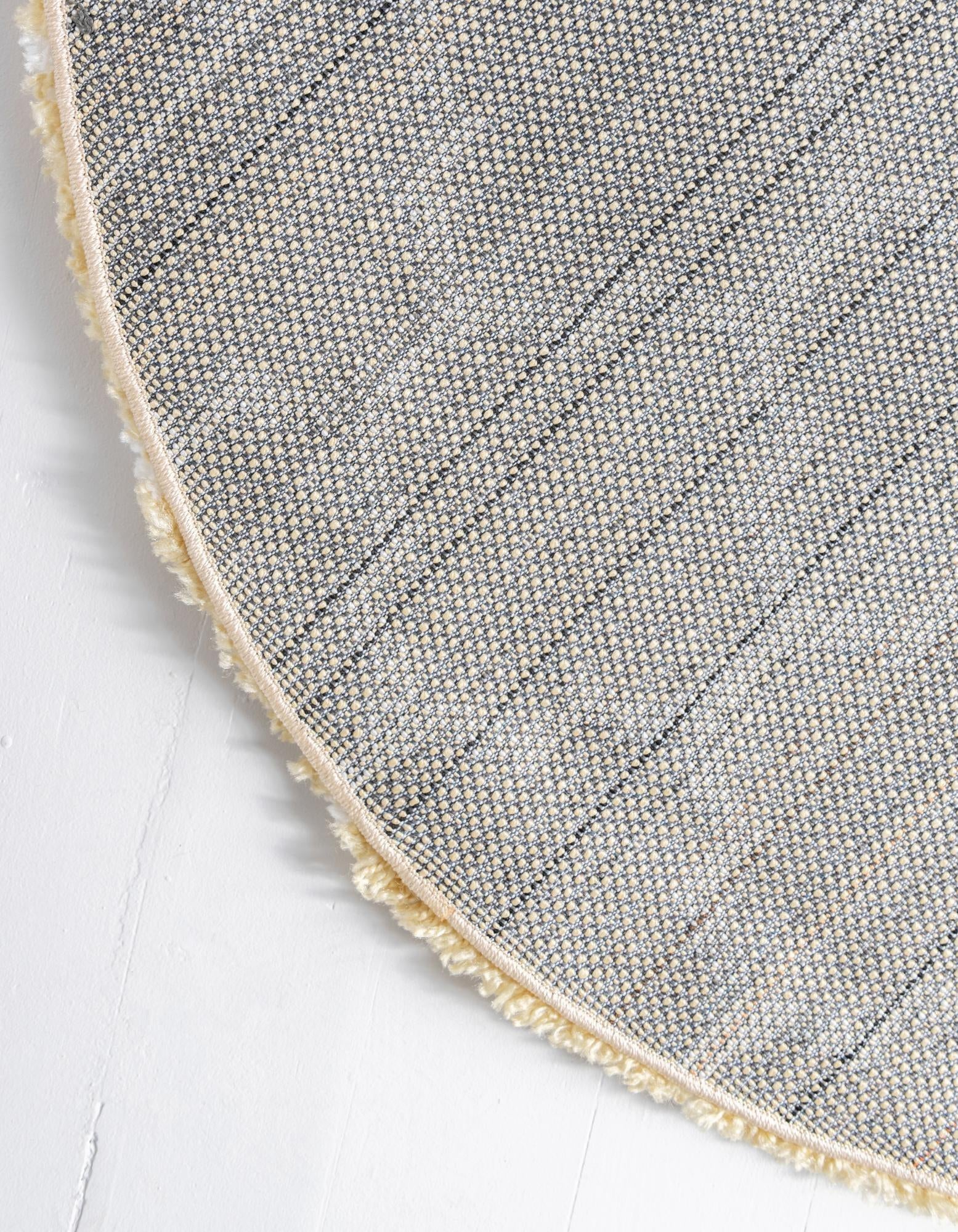 5' x 5' Moroccan Shag Round Rug