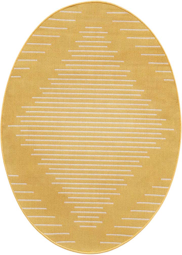 4' x 4' Easy-Clean Modern Indoor / Outdoor Round Rug