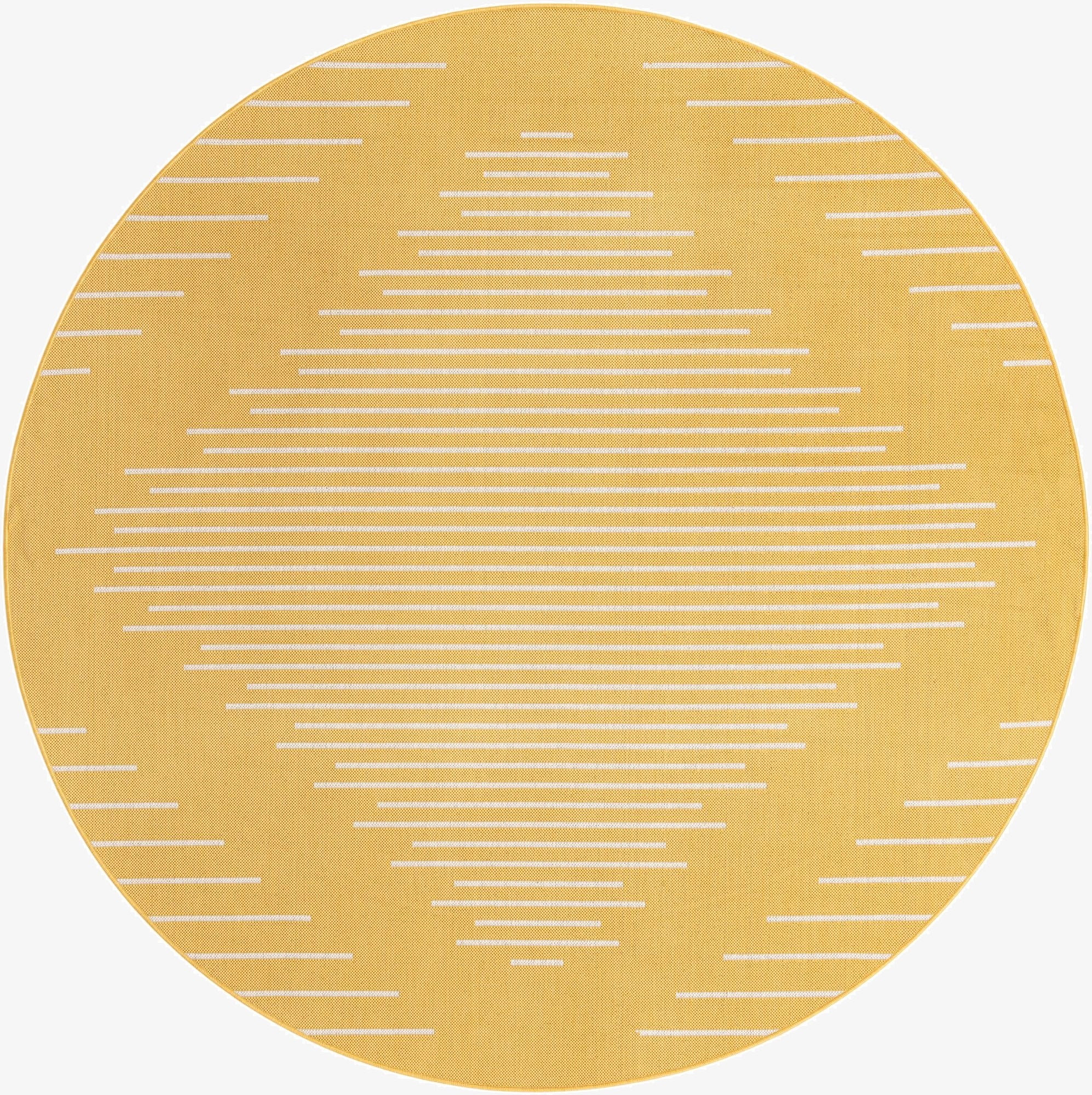 7' 10 x 7' 10  Washable Modern Indoor / Outdoor Round Rug