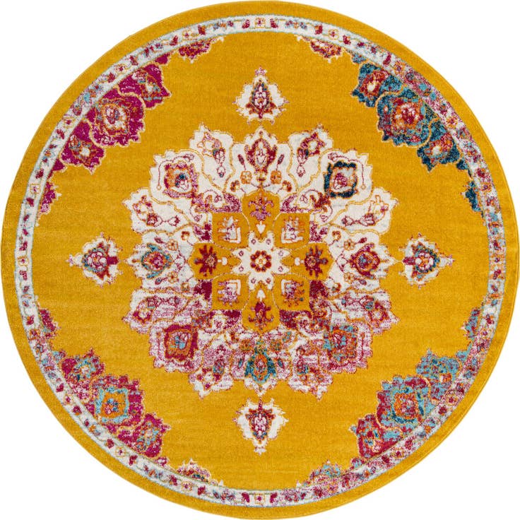 Detail image of 7' 10 x 7' 10 Parker Round Rug
