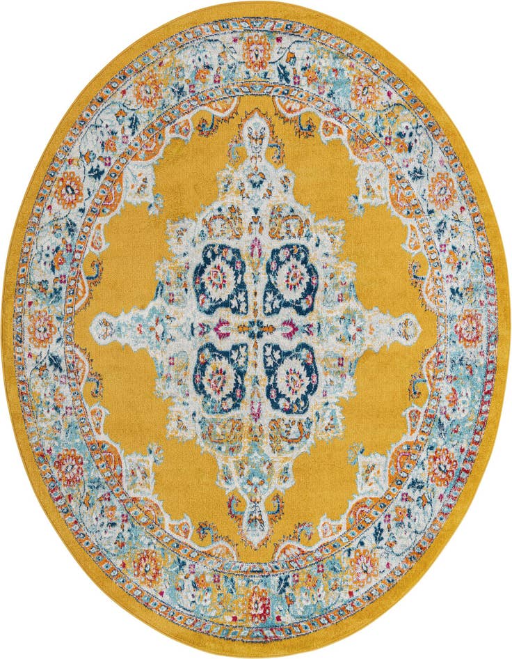 Detail image of 7' 10 x 7' 10 Parker Round Rug