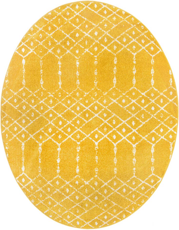 Detail image of 5' 3 x 5' 3 Paxon Trellis Round Rug
