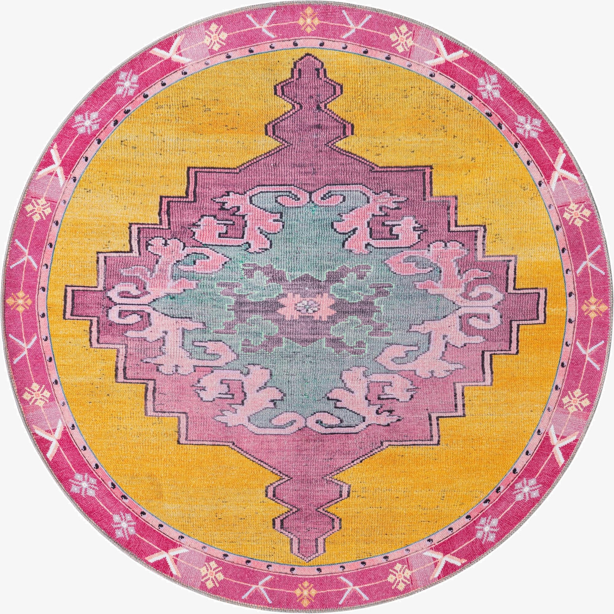 5' x 5' Timeless Round Rug
