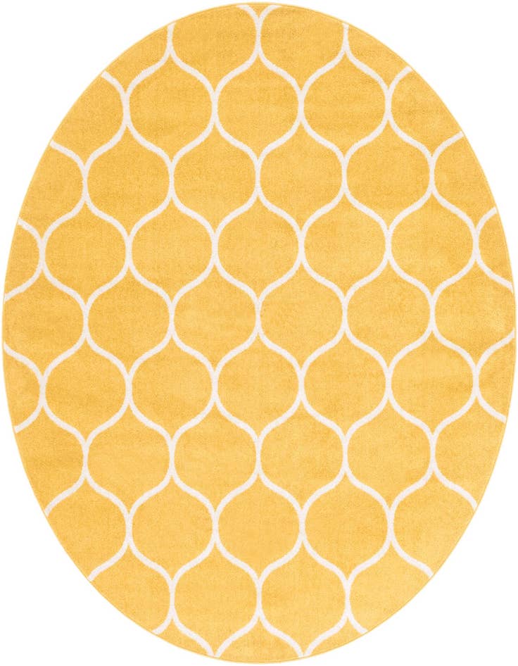 Detail image of 5' 3 x 5' 3 Trellis Frieze Round Rug