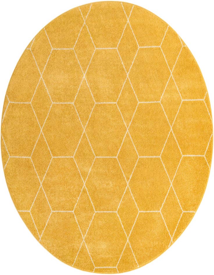 Detail image of 5' 3 x 5' 3 Trellis Frieze Round Rug