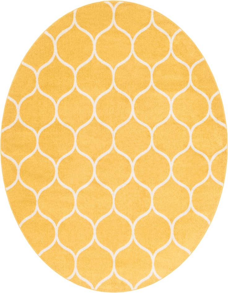 Detail image of 7' x 7' Trellis Frieze Round Rug