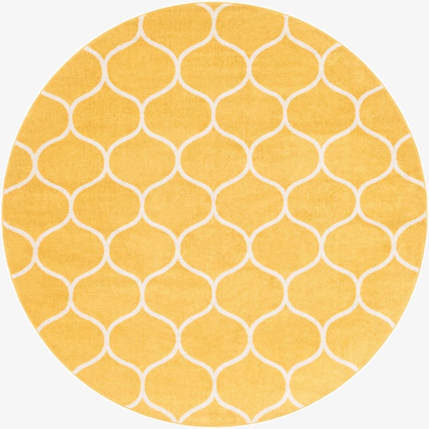 Primary image 3' x 3' Trellis Frieze Round Rug