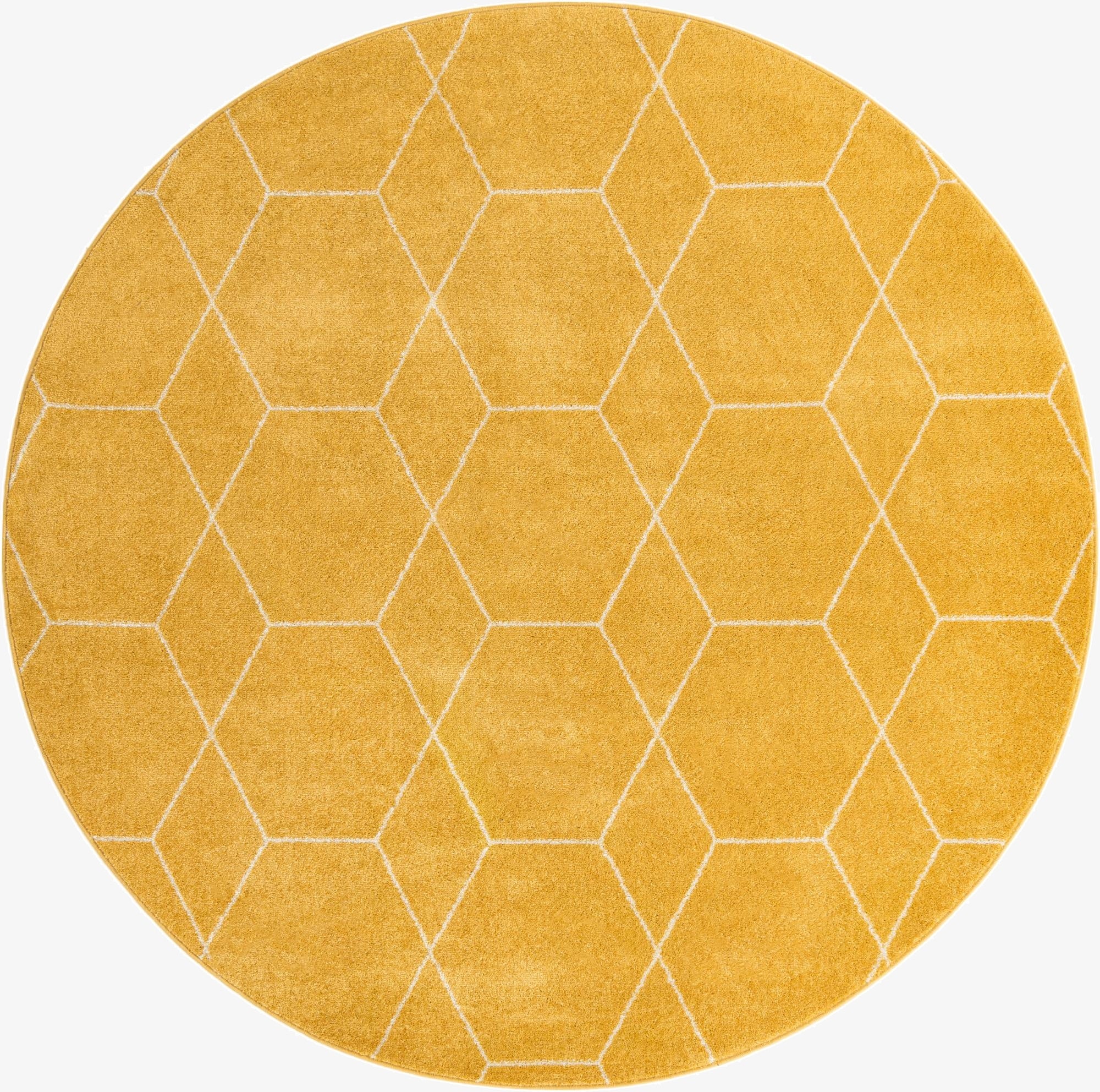 Primary image 7' x 7' Trellis Frieze Round Rug