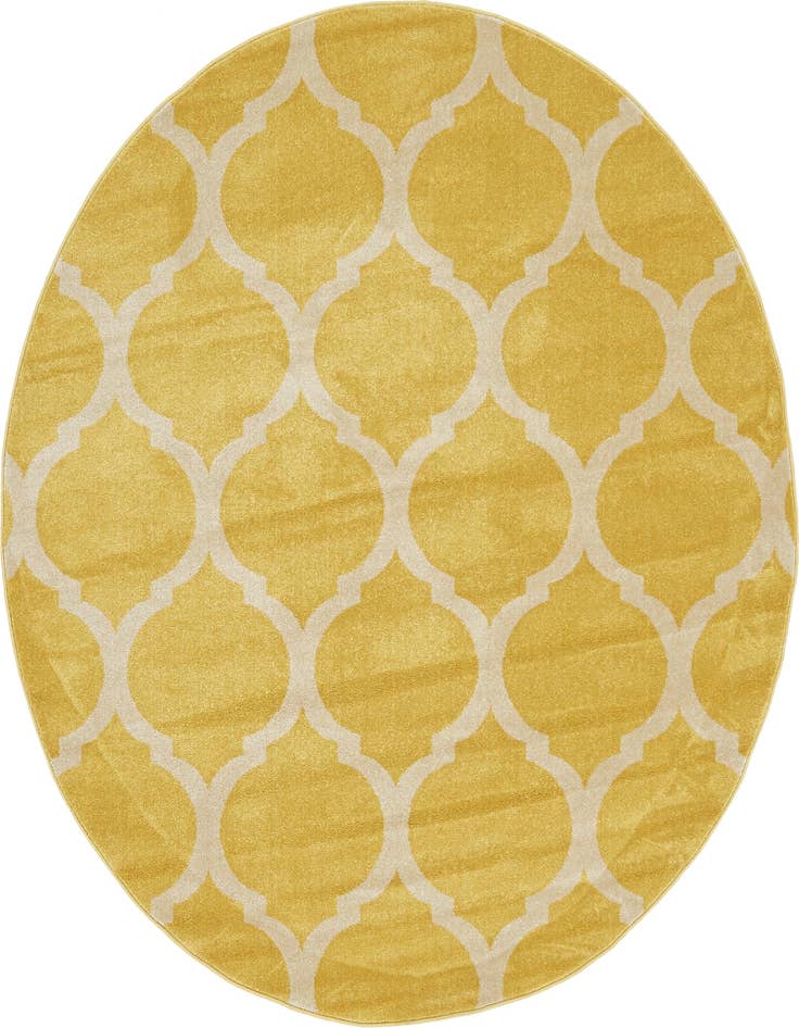 Detail image of 6' x 6' Trellis Round Rug
