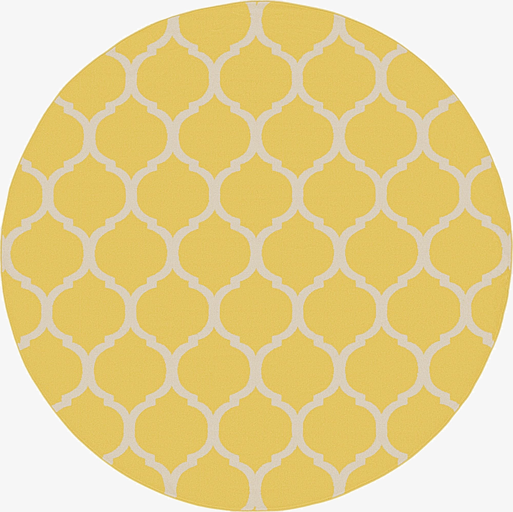 8' x 8' Trellis Round Rug