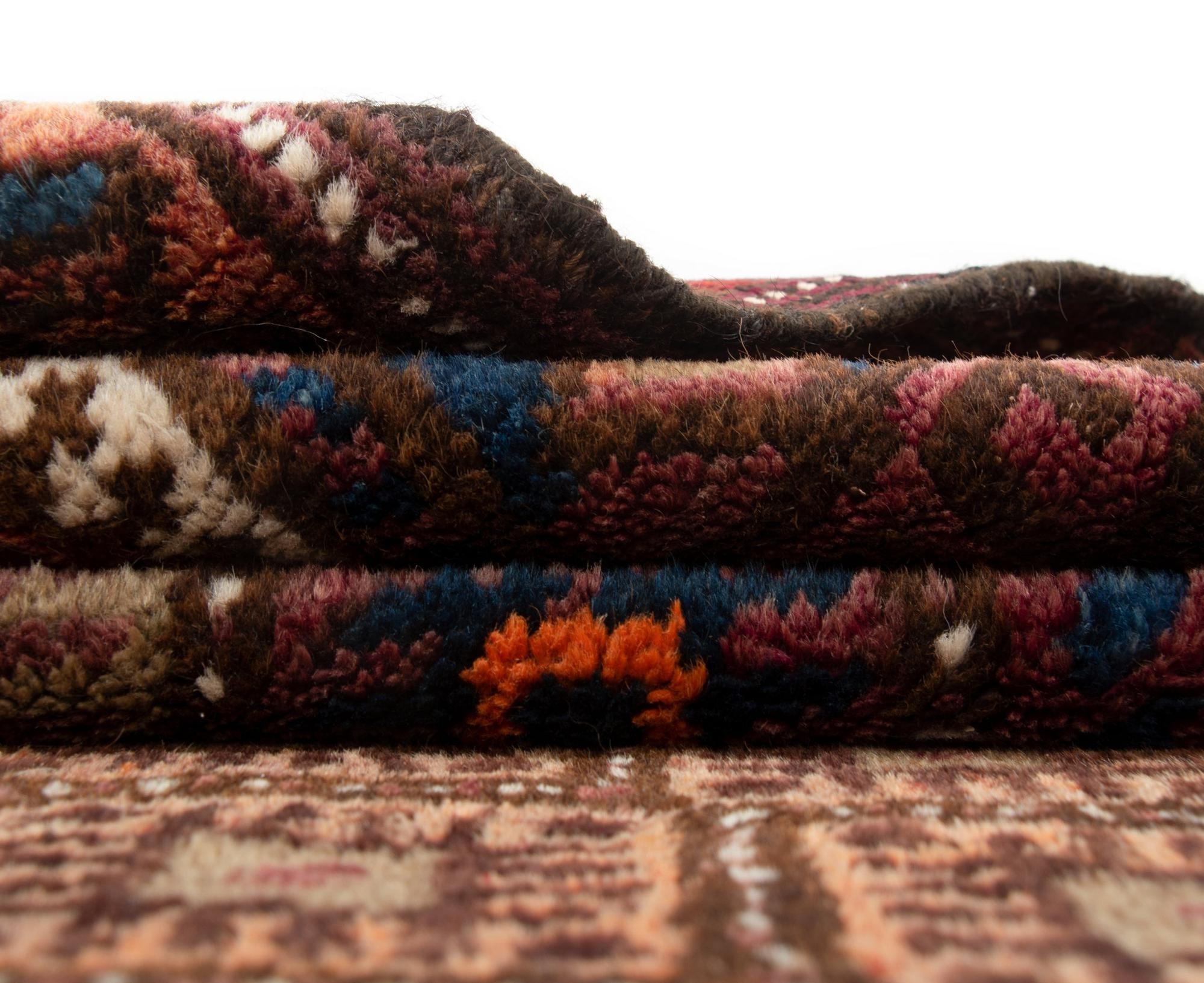3' 8 x 9' 3 Balouch Wool Runner Rug