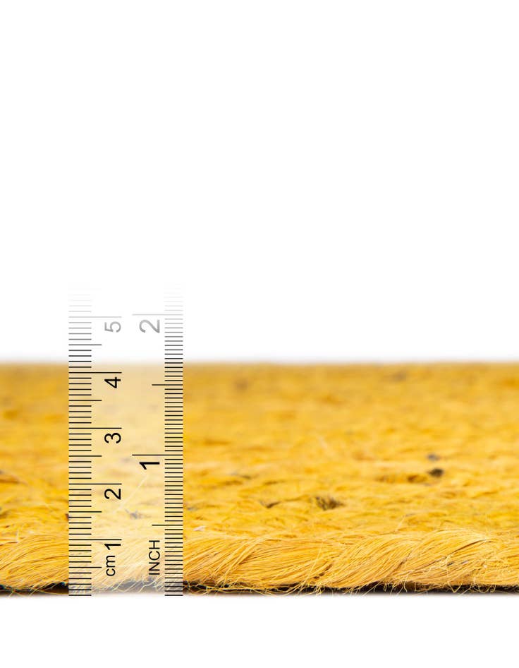 Detail image of 2' 6 x 6' 1 Handmade Braided Jute Runner Rug