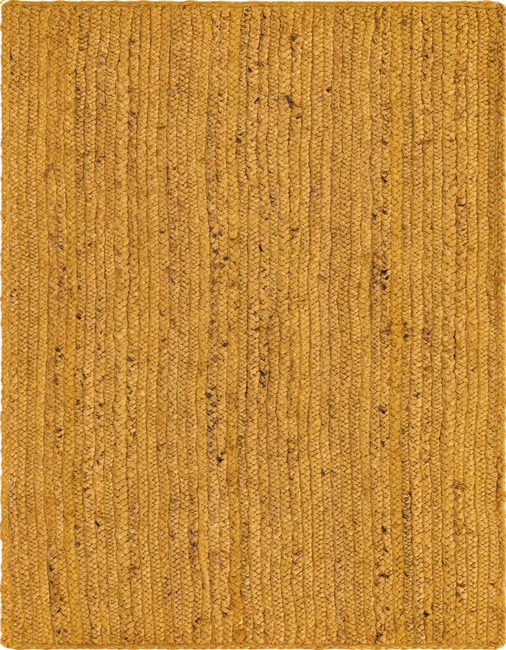 Detail image of 2' 6 x 6' 1  Hand Braided Jute Runner Rug