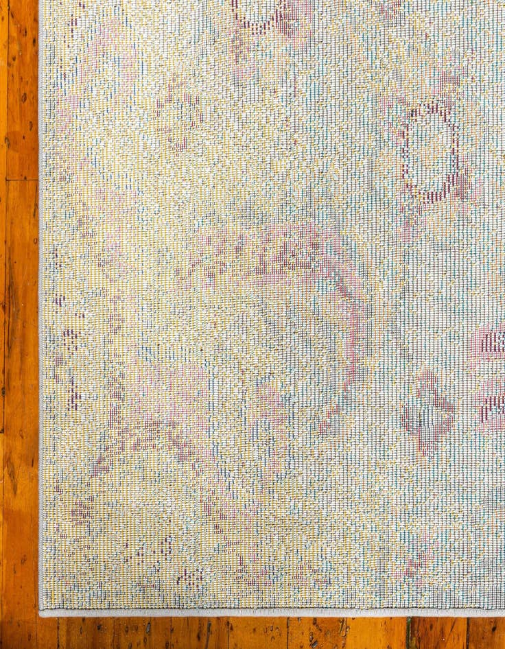 Detail image of 2' x 6' 9 Washable Carnevale Runner Rug