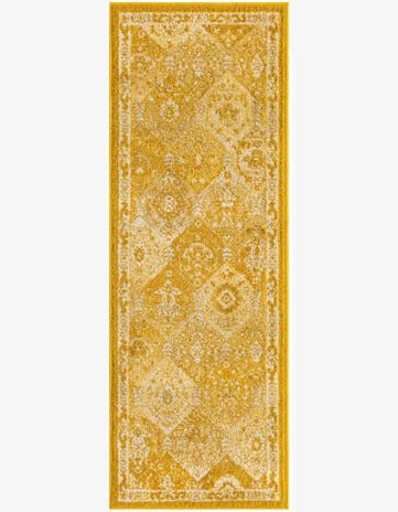 Yellow Carrington Runner Rug