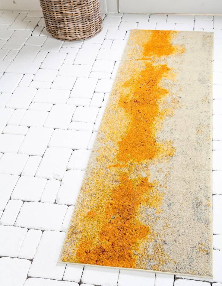 Detail image of 2' 7 x 10'  Washable Casablanca Runner Rug