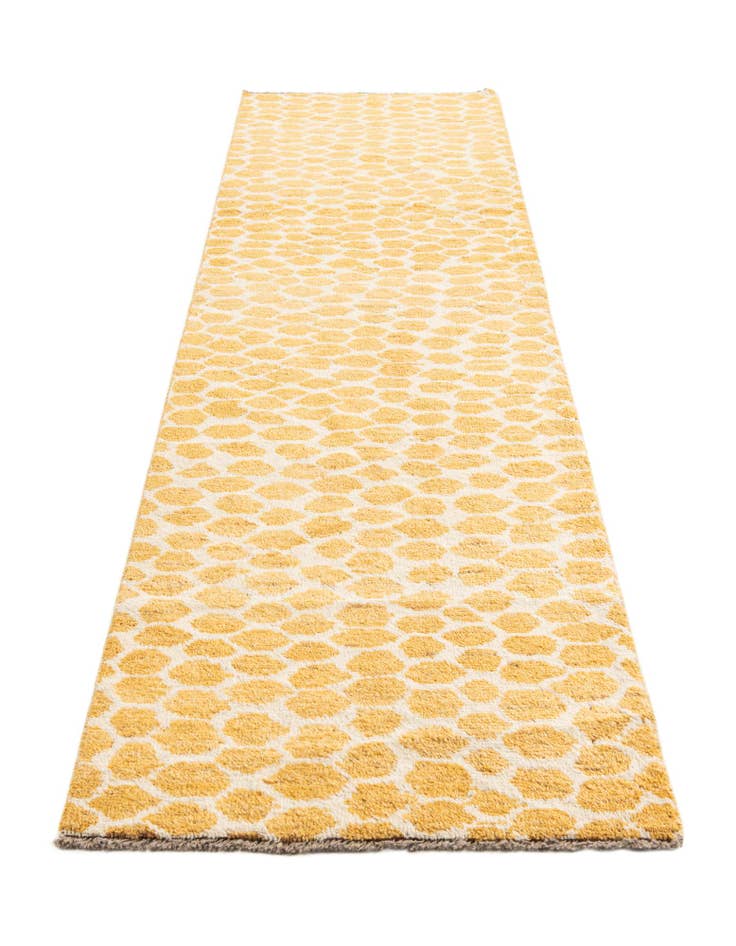 Detail image of 2' 10 x 10'  Hand Knotted Darya Wool Runner Rug