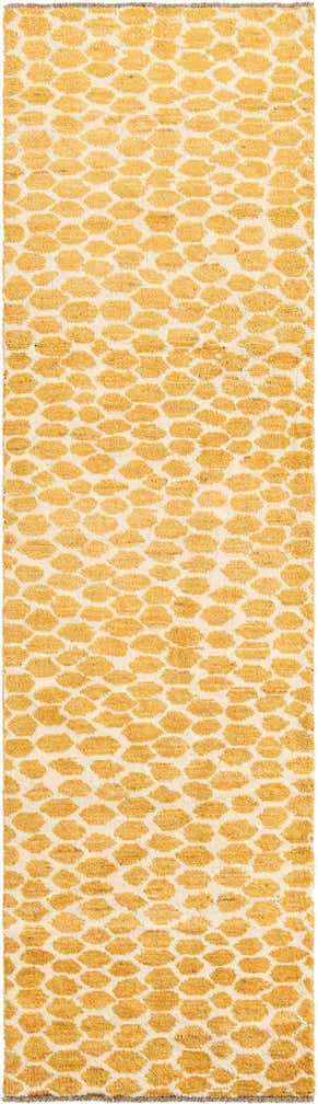 2' 10 x 10' Hand Knotted Darya Wool Runner Rug