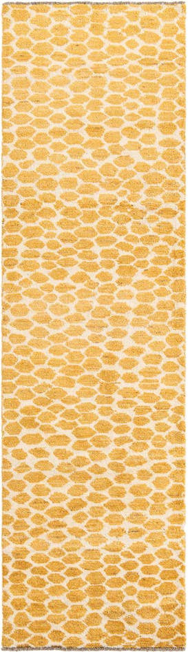 Detail image of 2' 10 x 10' Hand Knotted Darya Wool Runner Rug