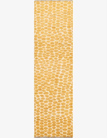 2' 10 x 10' Hand Knotted Darya Wool Runner Rug